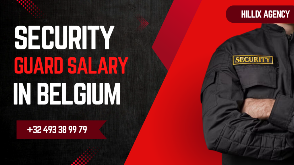 Security guard salary in Belgium